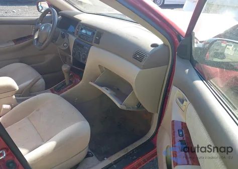 2007 Toyota Corolla Le z USA, uszkodzony, nr VIN 2T1BR32E87C853707